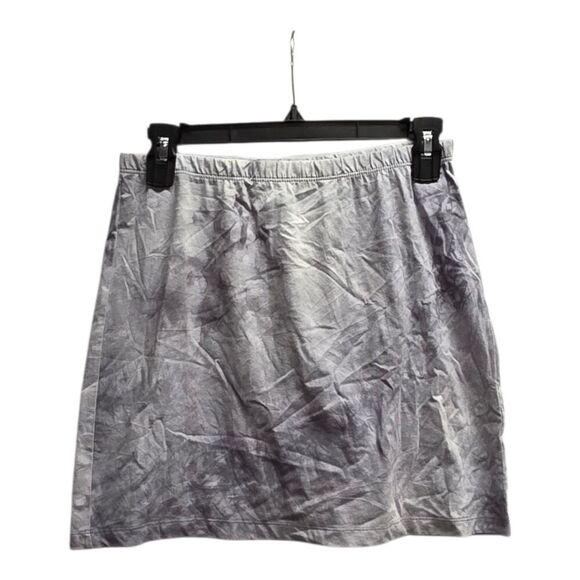 L.A. Hearts Gray Tie Dye Mini Skirt S - Picture 1 of 4